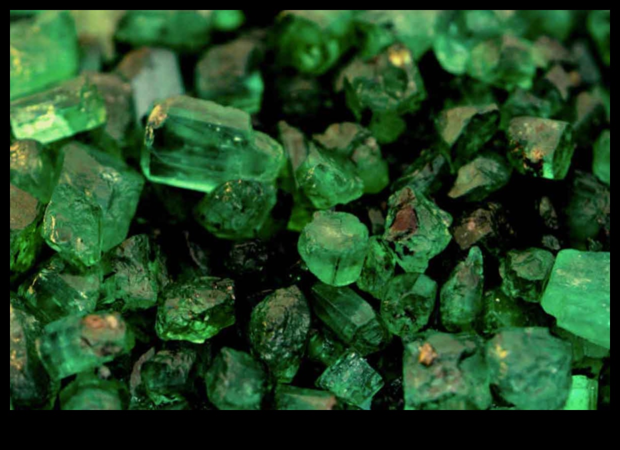 Încântare de smarald: înfășurați-vă în Green Gemstone Glam