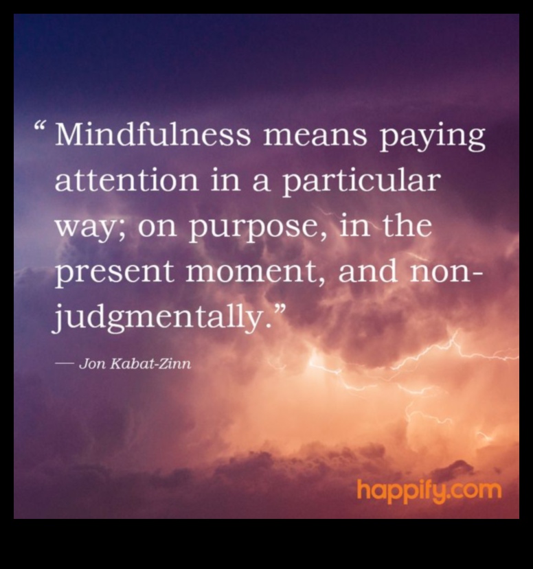 Prezent și pașnic: Esența Mindfulness